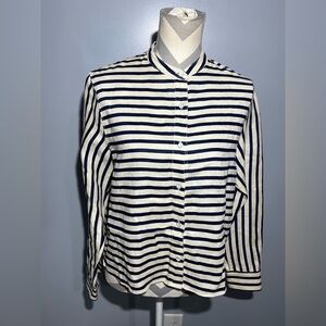 Rag&Bone 💯 Linen striped Long Sleeve Shirt